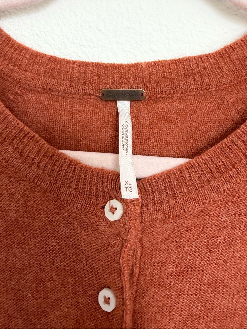 Free People Porta Cashmere Henley Sweater - Picture 6 of 9